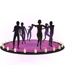 Cosmos Velvet Eclipse Soirée Seance Dance Floor - Interactive