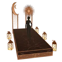 Cosmos Sun And Moon Catwalk - Interactive