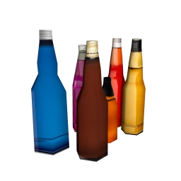 Downtown Bar Drinks Bottles