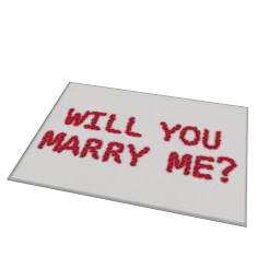Will You Marry Me? Rug
