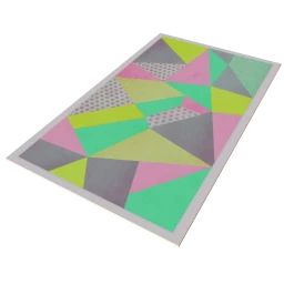 Pastel Patchwork Rug