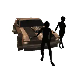 Drop Science Desert Thunder Muscle Car - Interactive