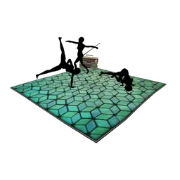 Drop Science Boom Box Dance Mat - Interactive