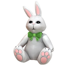 Large Cuddly Easter Bunny Plush