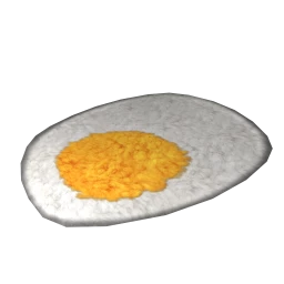 Fried Egg Rug