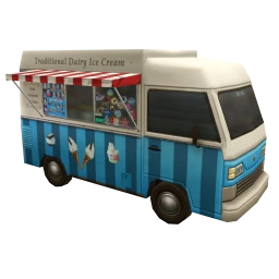 Baby Blue Ice CreamTruck
