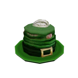 Cosmos St Patricks Hat Cake
