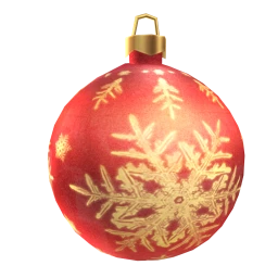 Giant Outdoor Christmas Bauble - Red