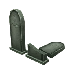 Broken Gravestones