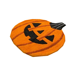 Grinning Pumpkin Rug