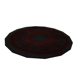 Dark Chemistry Round Rug
