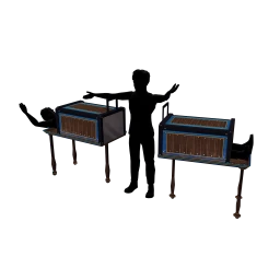 Cosmos Magical Saw-In-Half Box - Interactive