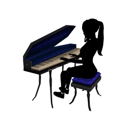 Cosmos Dramatic Chords Piano (Blue) - Interactive