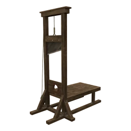 Final Walk Guillotine Decoration