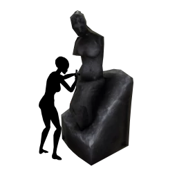Obsidian Sculpture Carving - Interactive