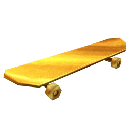 Millionaire's Club Solid Gold Skateboard