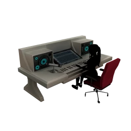 Mixing & Recording Desk - Interactive