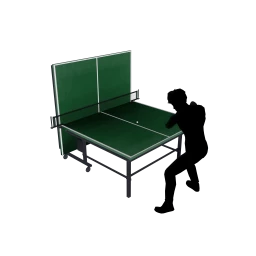 LOFT Solo-Practice Ping Pong Table - Interactive (Green)