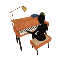 Luxe Quiet Luxury Piano - Interactive