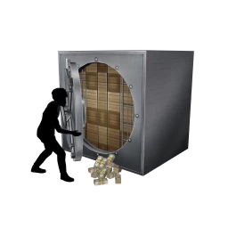 Luxe Overflowing Safe - Interactive