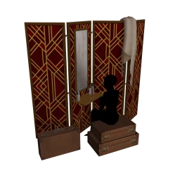 Luxe Eternal Youth Room Divider - interactive