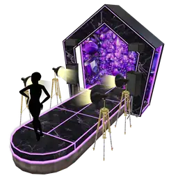 Luxe Amethyst Dream Catwalk - Interactive