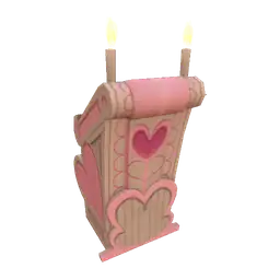 Luxe House Of Hearts Worship Altar