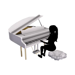 Luxe Sky Palace Piano - Interactive