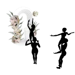 Luxe Fairytale Romance Throwing Bouquet And Plinth - Interactive