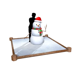 Luxe Playful Snowman - Interactive