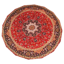 Rose Girih Round Rug