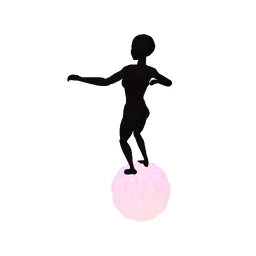 Luxe Pink Mirage Circus Ball - Interactive