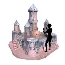 Luxe Chrome Powder Sandcastle - Interactive