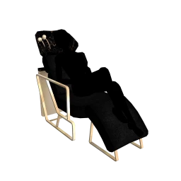 Luxe Hair Washing Basin Chair (Black)