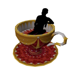 Luxe Madness All Around Spinning Teacup