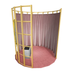 Luxe Blush Gold Changing Screen