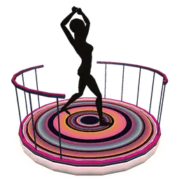 Luxe Mini Roller Dance Floor - Interactive