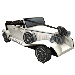 Marchetti Noir Royal Cabriolet - White