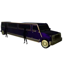 Marchetti Purple Off-Road Prom Limo - Interactive