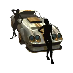 Marchetti Golden Comet Sports Car - Interactive