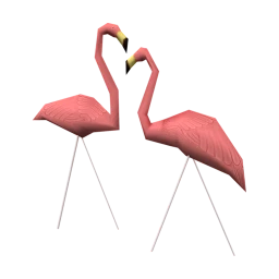 Garden Flamingos