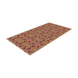 Red Patterned Rug
