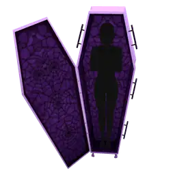 Mod Spooky 'N' Cozy Coffin - Interactive