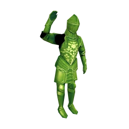 Mod Medieval Greetings Knight Statue