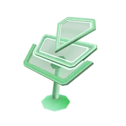 Mod Colourblock Artwork - Green