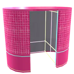 Mod Hot Pink Photo Booth