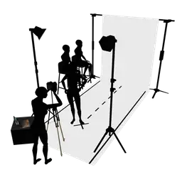 Mod Fashion Photoshoot Backdrop - Interactive