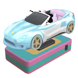 Mod Plastic Dream House Amusement Ride - Interactive