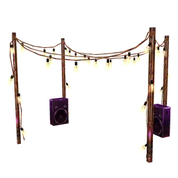 Mod String Light Canopy