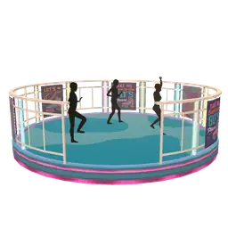 Mod Roller Skate Rink - Interactive